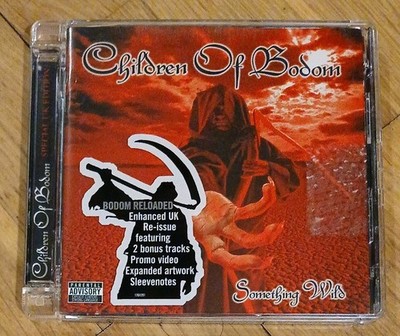 Children Of Bodom - Something Wild CD Special Edition Bonus Tracks Spinefarm UK 