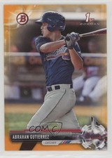 2017 Bowman Prospects Orange 23/25 Abrahan Gutierrez #BP78 0f8