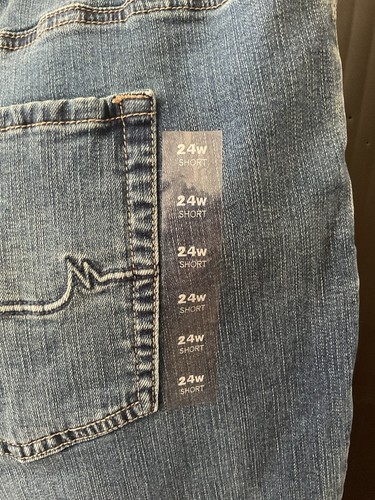 Jeans M By Maurice’s donna taglia 24 W corti vita alta curvy - Foto 8 di 12