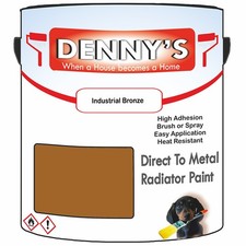 Dennys High Temp Radiators Paint - Industrial Bronze