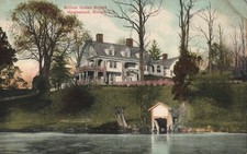 William Cullen Bryant Poet & Journalist Homestead Roslyn Long Island NY Postcard