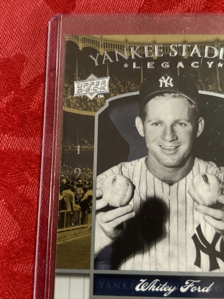2008 Upper Deck Yankee Stadium Legacy Whitey Ford #YSL2614 HOF - Image 3 of 4