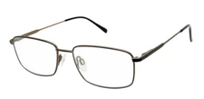 New CHARMANT ARISTAR Eyeglasses AR30721 538 Black Metal Optical Frame 52-16-140