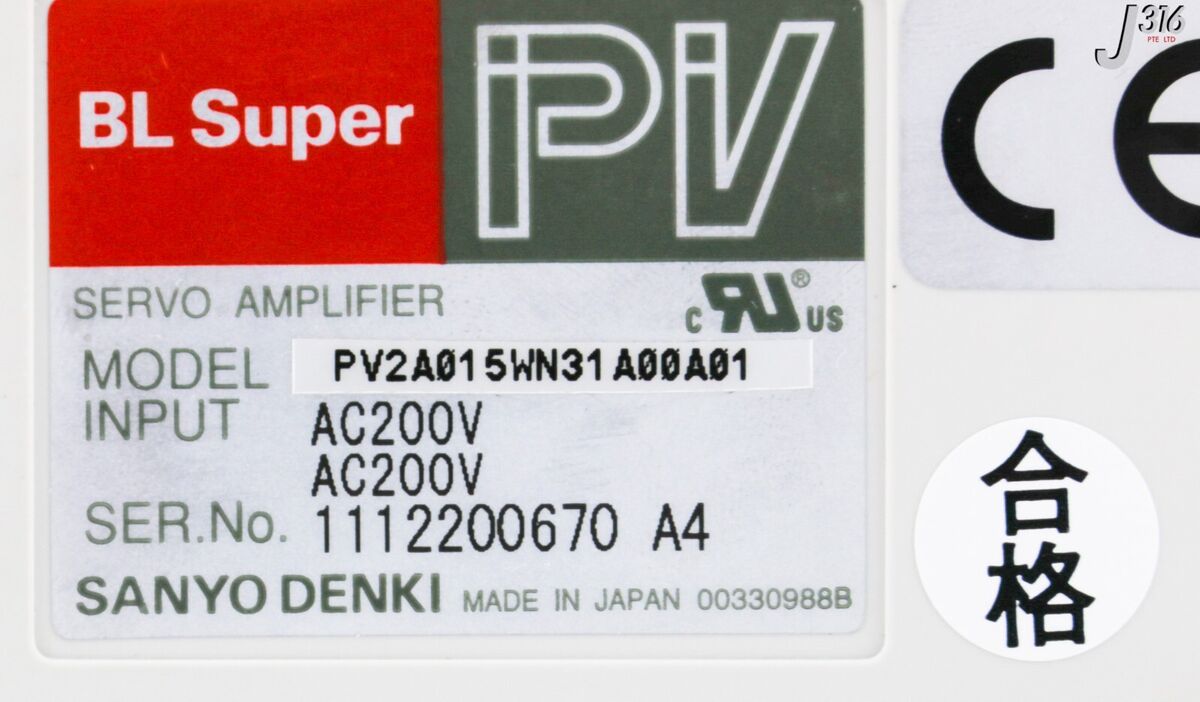 32456 SANYO DENKI SERVO AMPLIFIER, BL SUPER PV W/ SERCOS 32456 SANYO DENKI SERVO AMPLIFIER, BL SUPER PV W/ SERCOS