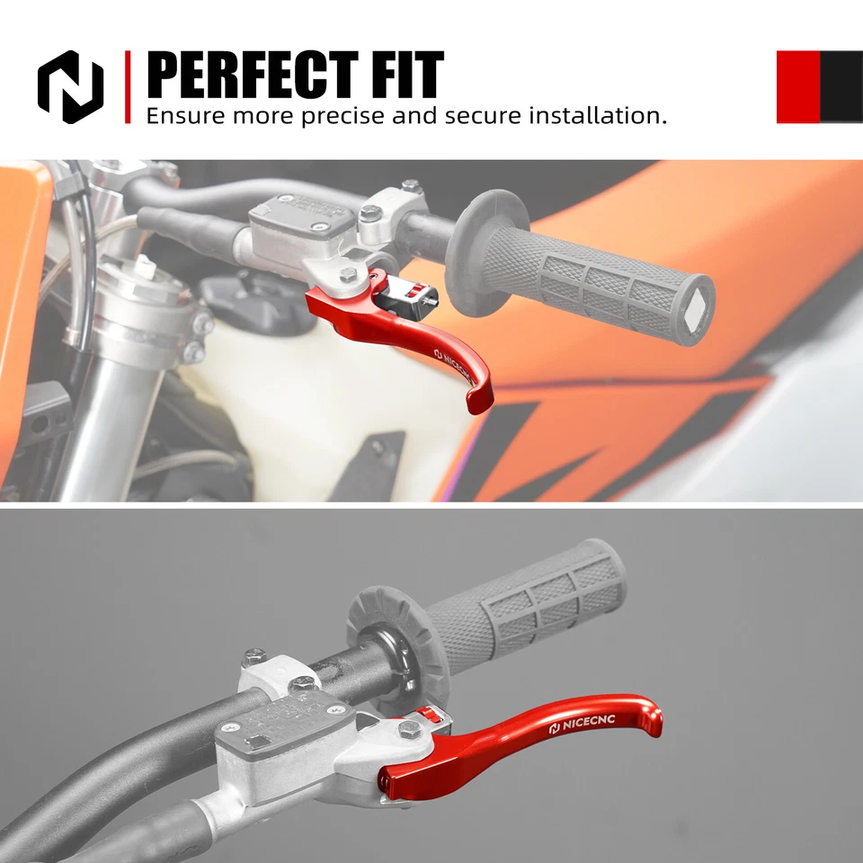 CNC Shorty Clutch Lever For KTM 250 300 SX XC W XCF W EXC Six Days TPI 2006-2023 - Image 2 of 4