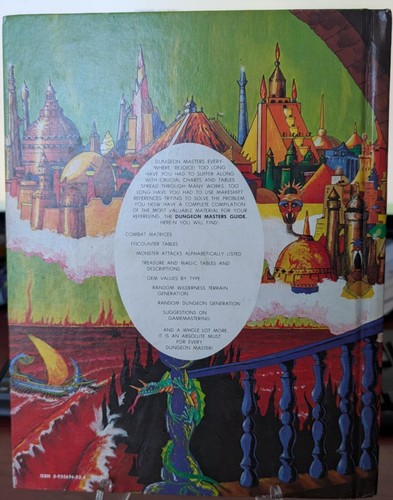 Advanced Dungeons & Dragons Dungeon Master Guide Revised Edition(Writing inside - Picture 2 of 4