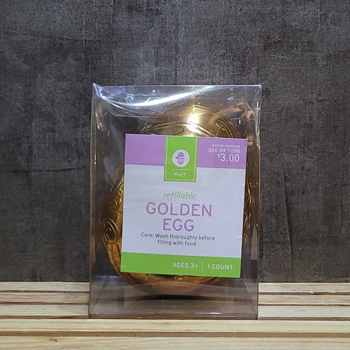 Refillable Golden Egg Easter Everyday Decor Basket Filler
