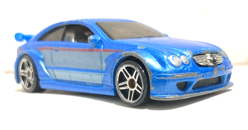 Hot Wheels AMG Mercedes CLK DTM #98/196 - 208 H W Web Trading Cars 22/24 blau