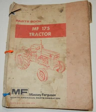 Massey Ferguson MF 175 Tractor 651190-M96 Genuine OEM Factory Parts Catalog