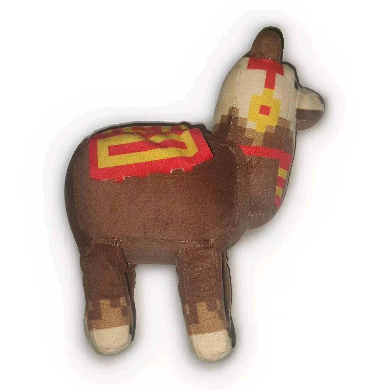 MINECRAFT SOFT BROWN LLAMA 8" Plush STUFFED ANIMAL TOY Mojang Video Game