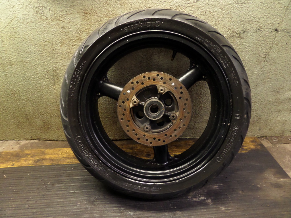 2004 KAWASAKI NINJA ZX636R ZX6R REAR RIM WHEEL W ROTOR | eBay