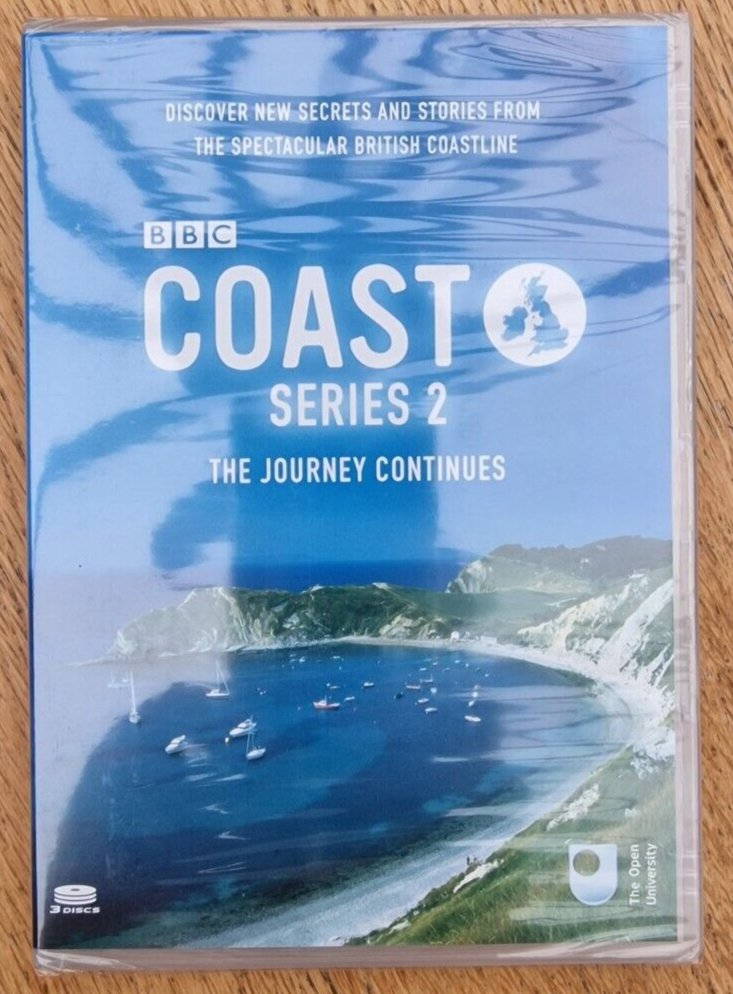 BBC Coast Series 2 The Journey Continues - Complete Series 2 DVD New & Sealed