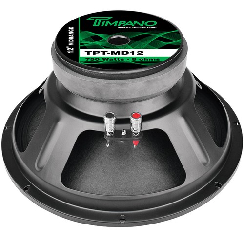 2x Timpano TPTMD12 12" Pro Audio Mi Gamme HautParleur Alimentation