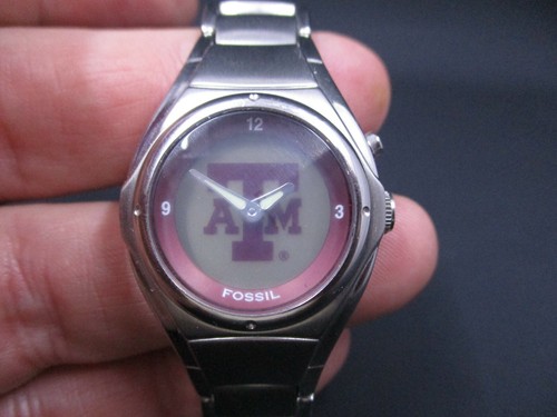 Texas A\u0026M Flashing Dial Watch LI2390 