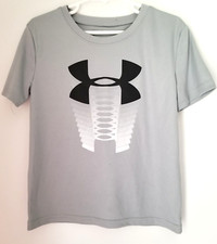 Under Armour Heat Gear Gray /Black Boys Shorts Outfit Size 4T