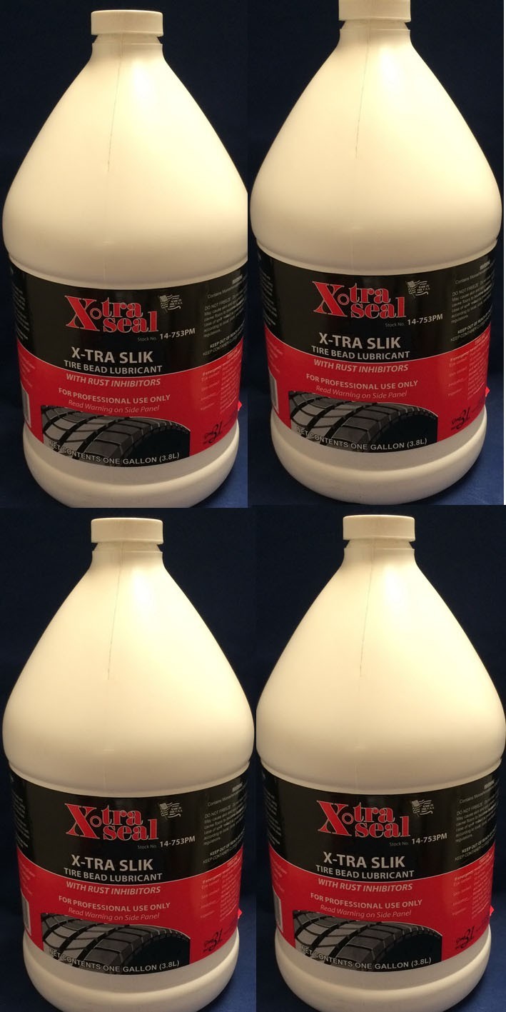 4 X 1 Gals XTra seal Slik Tire Bead Lubricant /Mounting or Demounting Lubricant eBay