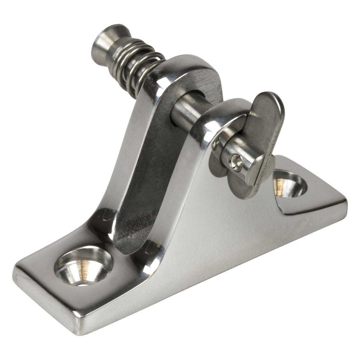 Sea-Dog 270235-1 Stainless 10-Deg Angle Base Deck Hinge w
