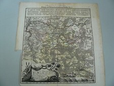 Carte Von Der Nieder-Grafschaft Cazenelnbogen - anno 1783, Coentgen