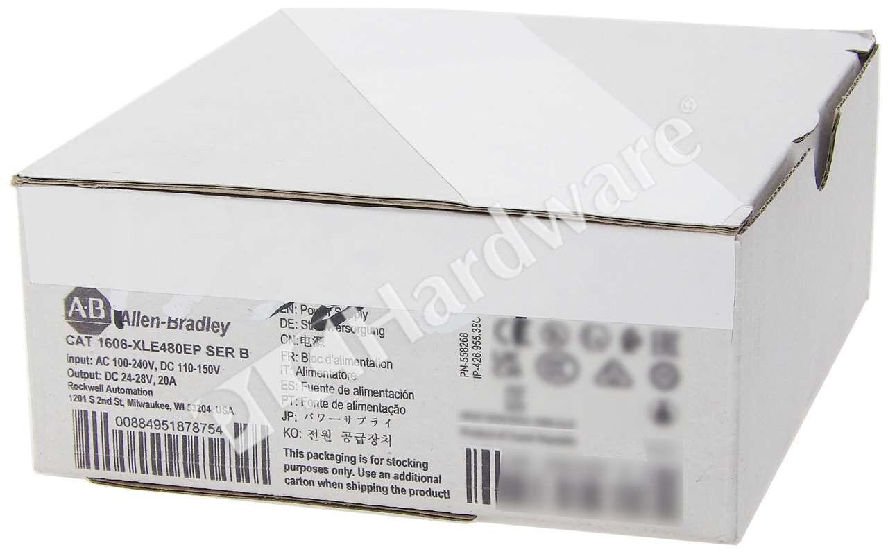 Surplus Open Allen Bradley 1606XLE480EP /B Essential Power Supply 480W