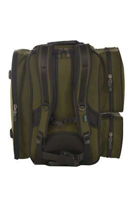 Aqua Roving Rucksack Deluxe Black Series Green Carp Fishing Luggage  Backpack 5060461943006 UK