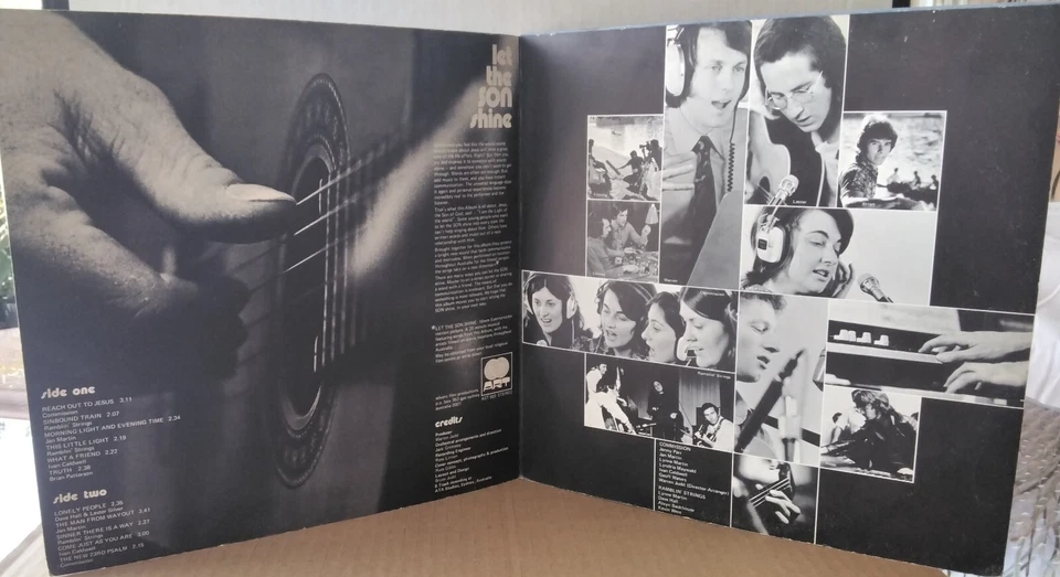 LET THE SON SHINE Soundtrack JAN MARTIN, RAMBLIN' STRINGS ART AST-502 197?AUS LP - Image 3 of 4