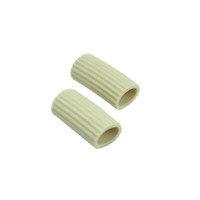 2 StüCk Gummi Belag Schaltwippe Beige Elfenbein Pass F Simson KR51 Schwalbe NEU