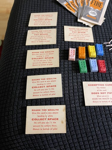 🚨 1960 Game of Life Replacement Parts Pieces 8 Cars/money/stocks/insurance - 第 2/20 張圖片