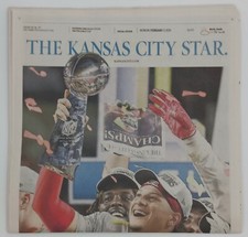 The Kansas City Star, Super Bowl 54 Monday February 3, 2020, Near Mint