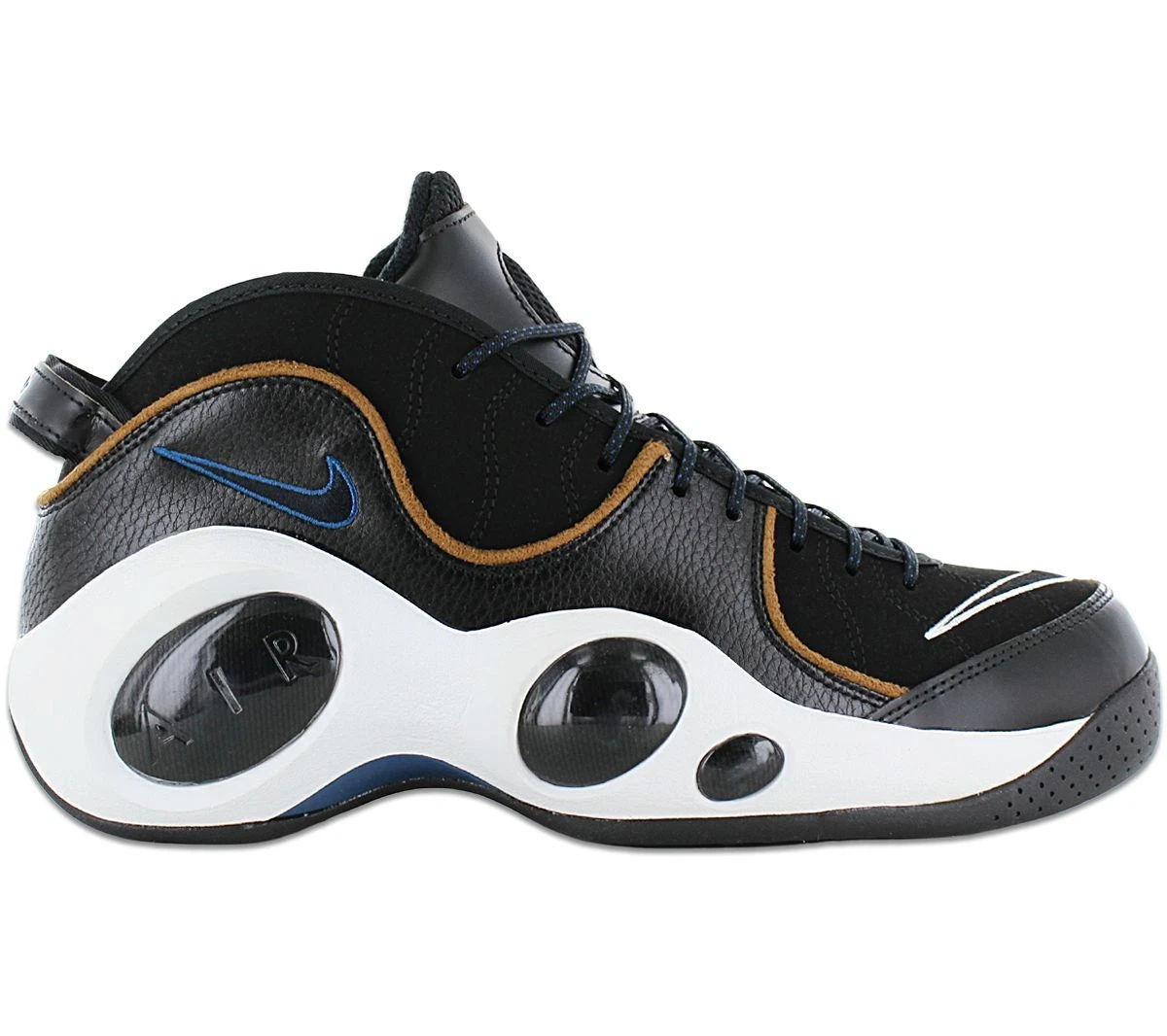 Nike Air Zoom Flight 95 Men's Sneaker Black DV6994-001 Sports Basketball Shoes