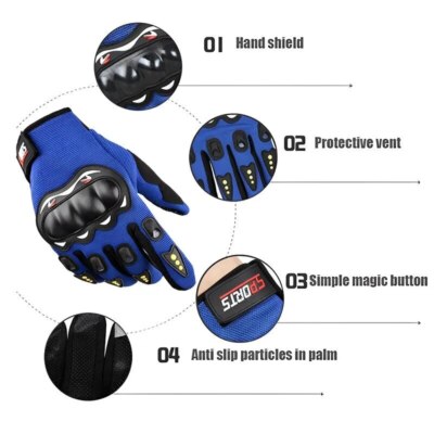 Gants De Cyclisme ECELEN - Gants De Cyclisme Demi-doigts Antidérapants Et Respirants Pour Sports
