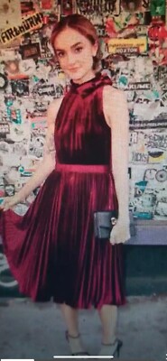strapless open back dress Flippy Hem Knitted Midi Dress With Belt | Samalee
