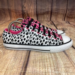 leopard print converse size 5