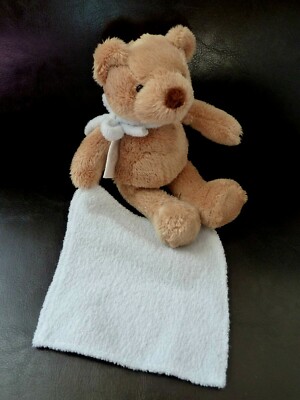 DOUDOU PELUCHE PASITO A PASITO DISET OURS BEIGE MARRON