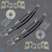 FüR VW Jetta III Fensterheber Reparatursatz Seilzug Vorne Links + Rechts
