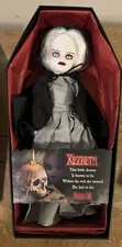 2012 Mezco Toyz Living Dead Dolls Xezbeth Doll Certificate Box Series 24 Creepy