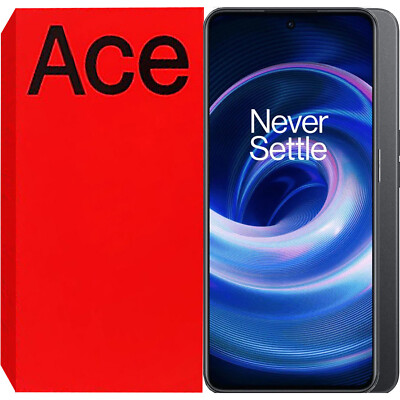NEW OnePlus Ace 5G Black 512GB + 12GB Dual-SIM Factory Unlocked GSM PGKM10
