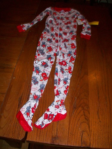 Nwt THE CHILDRENS PLACE infant toddler boys PAJAMA feet - Imagen 1 de 7