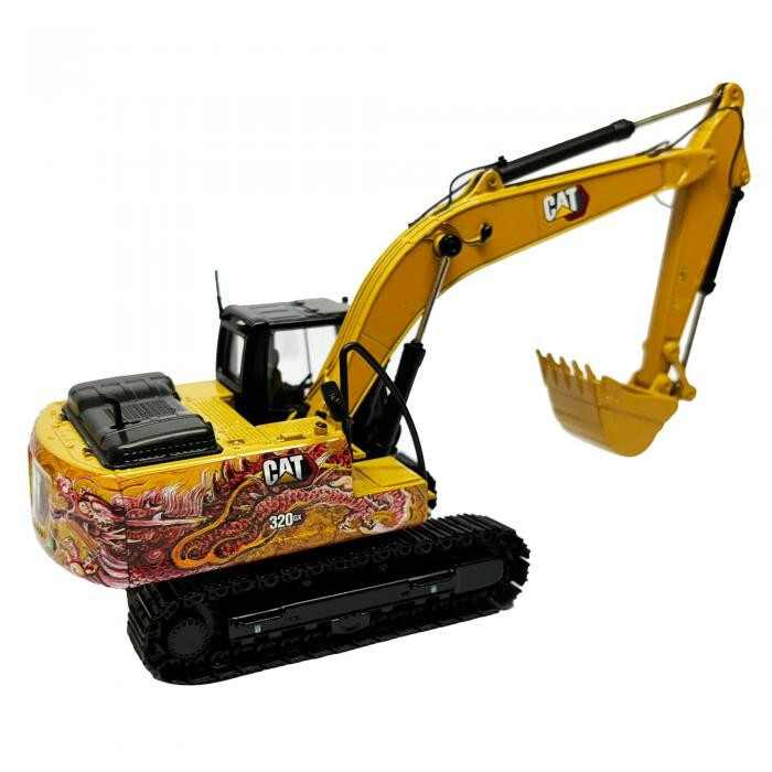 Diecast Masters 85674L Cat 320 GX Year of the Dragon Excavator