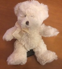 Russ Tiny White Bear Plush 7"