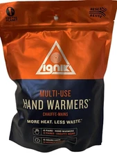 Ignik Reusable Hand Warmers 10 Hours Heat 10 Pairs for Outdoor Use