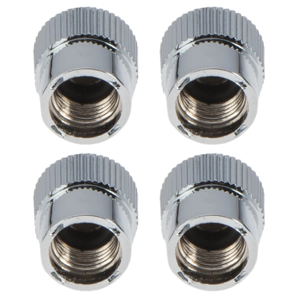 OEM новые колпачки штока клапана набор из 4 серебристых с логотипом гребня 12-18 ATS CTS 23473652 - Изображение 3 из 4