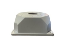 WALL MOUNT JUNCTION BOX BASE FOR SMALL camera WATERPROOF plastic outdoor WHITE