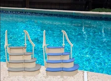 Confer Plastics CCX-AG Above Ground Swimming Pool Step System - Choose Color