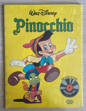 WALT DISNEY ASCOLTA LE FIABE PINOCCHIO,MONDADORI-CON DISCO 45 GIRI,BLISTERATO