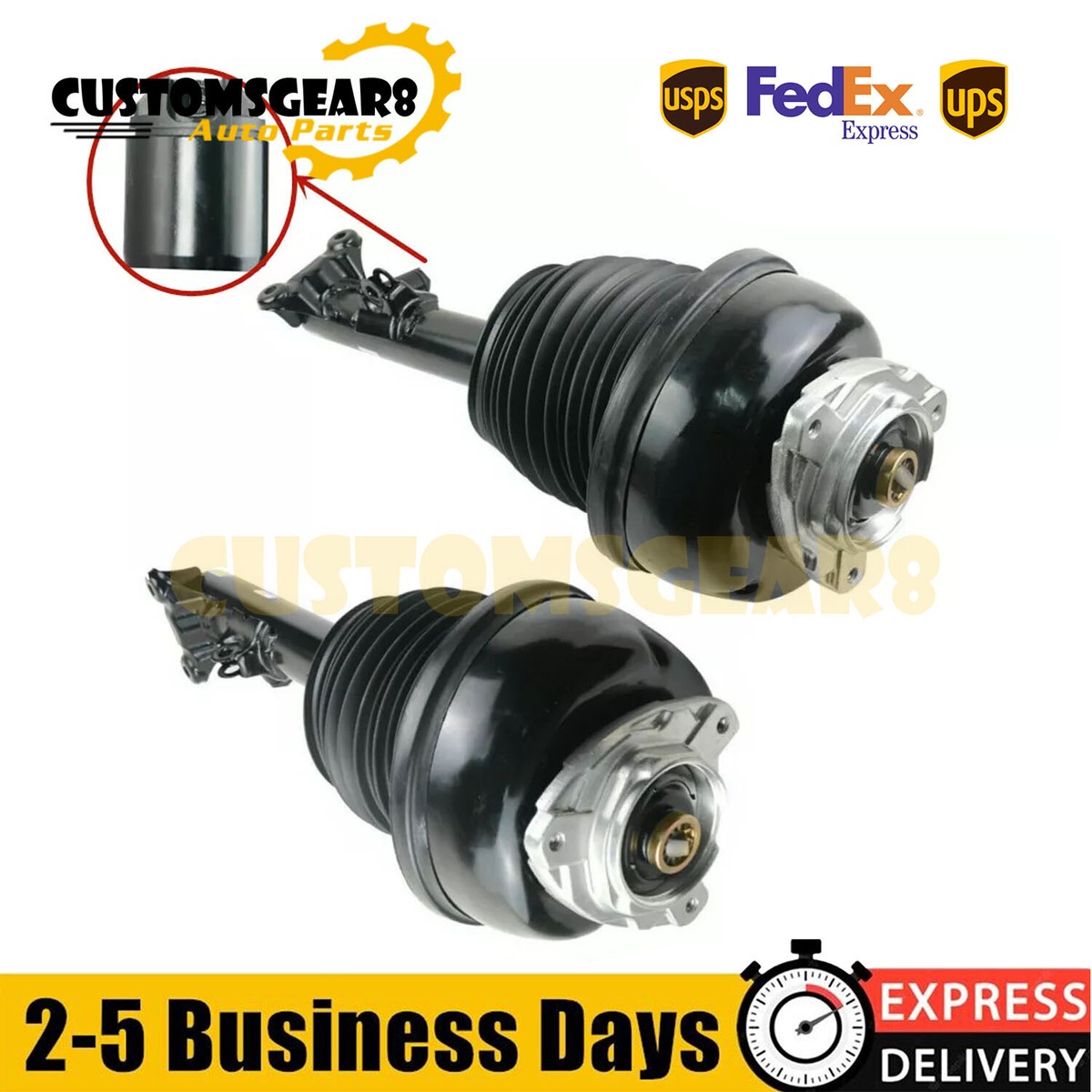 2X Front Left Right Air Struts Fit Mercedes Benz E-Class W212 E500