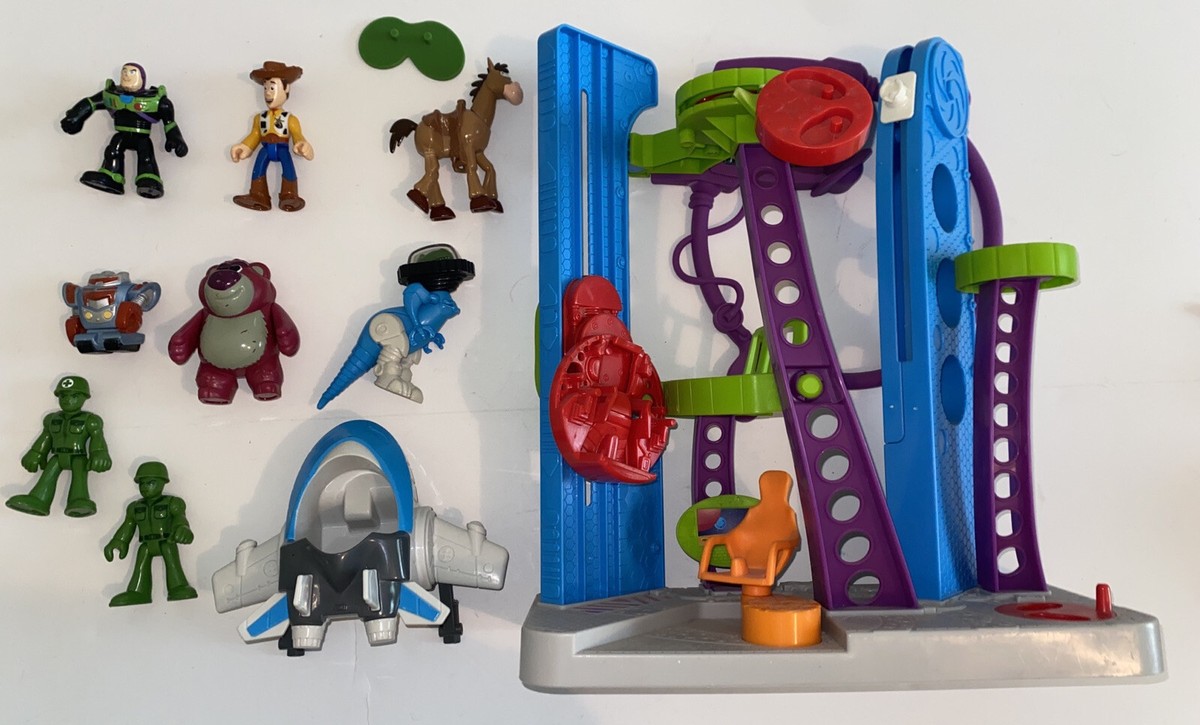 Imaginext Toy Story Buzz Lightyear Star Command Playset Little