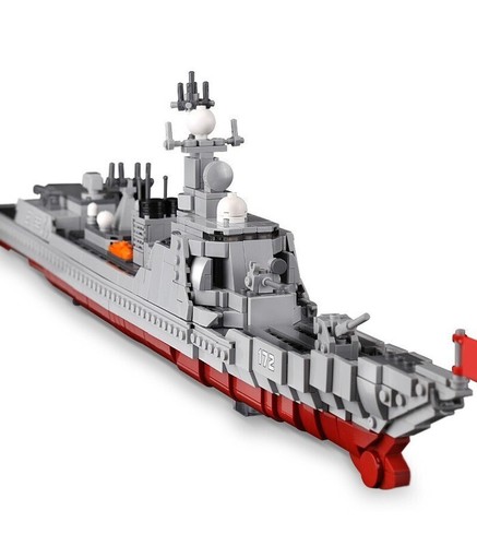 Juego de bloques de construcción Xingbao Missile Destroyer 052 nuevo 1359 piezas (06028) - Imagen 5 de 9