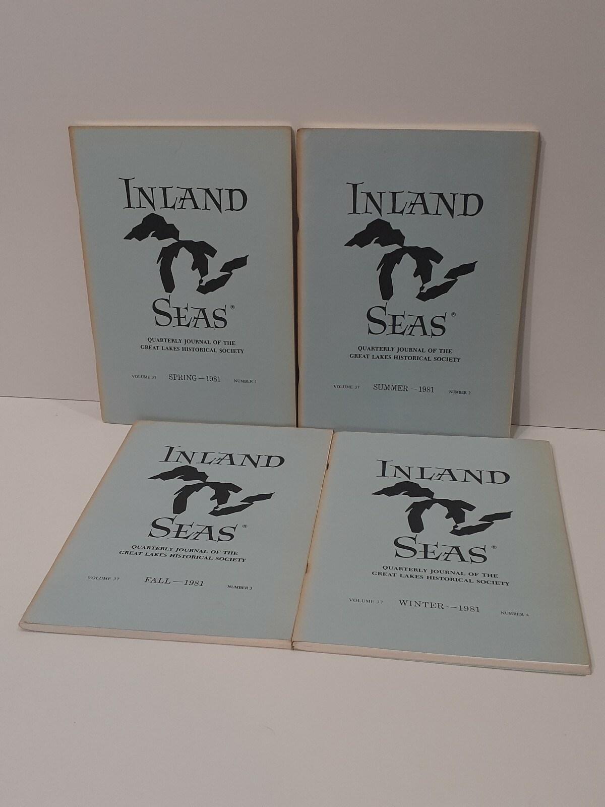 Inland Seas Quarterly Journals of Great Lakes Historical Society 1981 Full Year