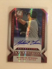 MICHAEL O'NEILL 2013 Panini Elite Extra Edition Die-cut Autograph Card #D /100
