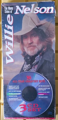 Many Sides of Willie Nelson-3 CD Set-Sony 1992 / Factory Sealed
